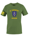 8th INFINTRY DIV T SHIRT
