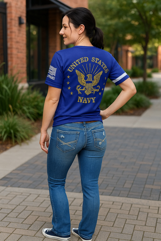 U.S. Navy Football Jersey Blue
