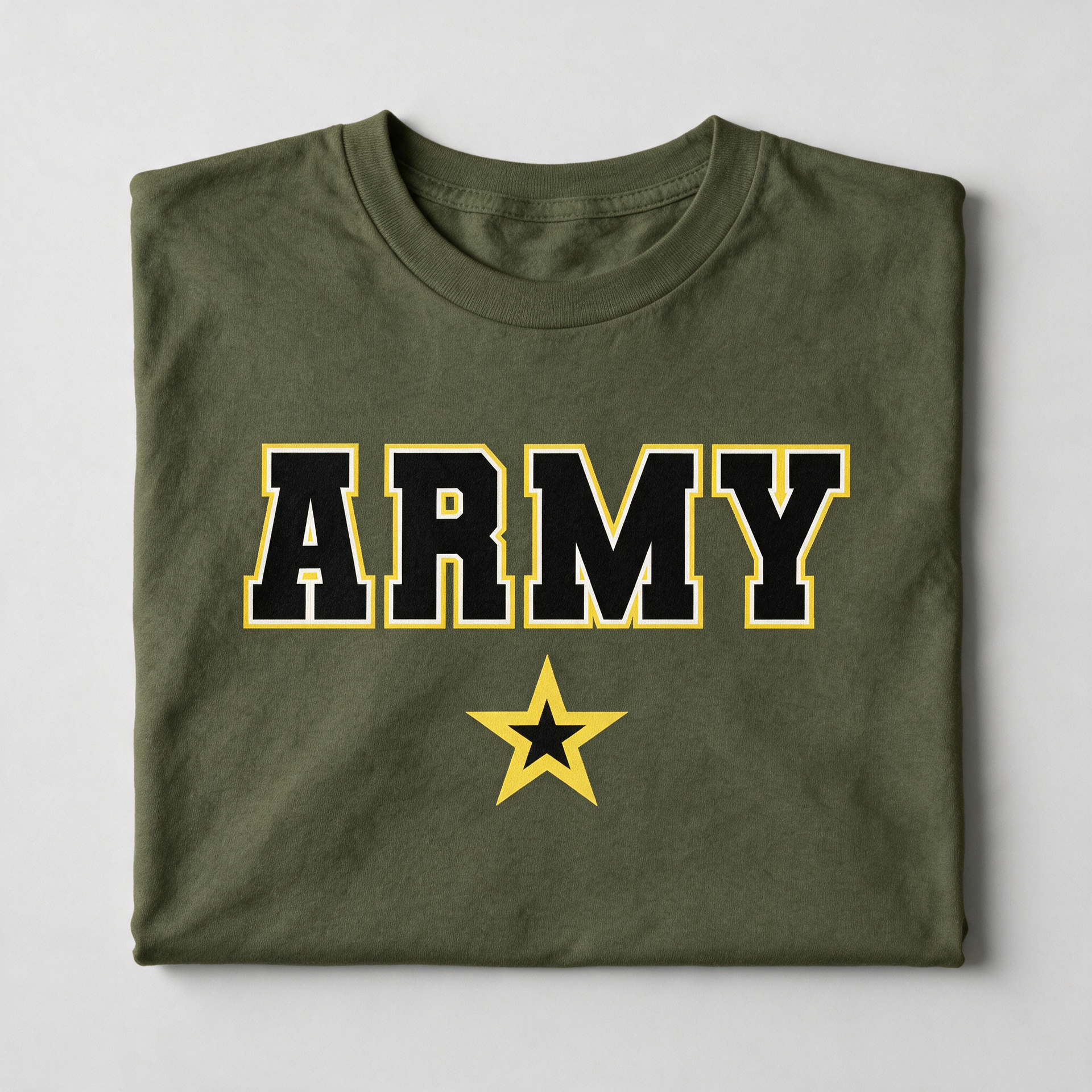 Army Veteran shirt, olive green